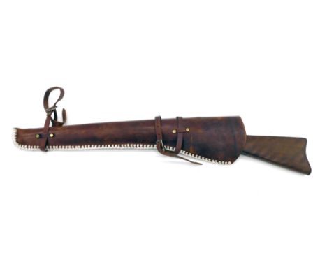 A SMG Ranger replica rifle, with inscribed rifle plate, Winchester Rifle 1873 replica, The Gun That Won The West, with wooden