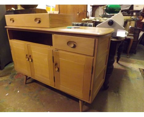 A light elm sideboard
