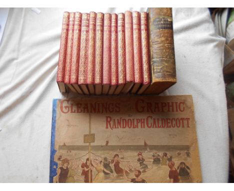 JOHNSON, G.W. The Cottage Gardener’s Dictionary 1st. ed. 1852, London, 8vo cont. hf. cf. plus CALDECOTT, R. Gleanings From th