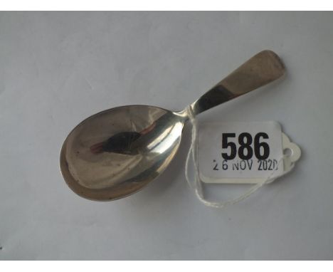 A Georgian Scottish caddy spoon, plain OE pattern - Edinburgh 1810 by LB?
