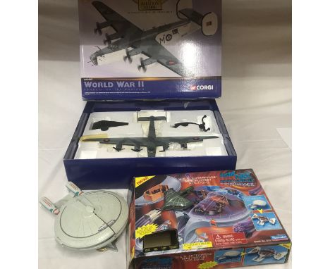 Corgi Aviation Archive 1.72 scale AA34005 World War II consolidated B-24D Liberator boxed, and a  Ban Dai Playmates Star Trek