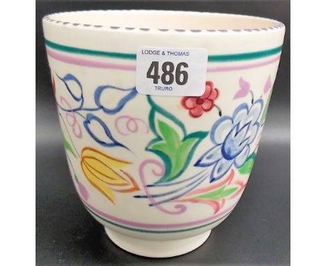 Poole Pottery jardiniere No. BNP, height 5.5'