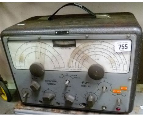 Military Issue A.M.-F.M. signal generator by Taylor model 61A, width 13'