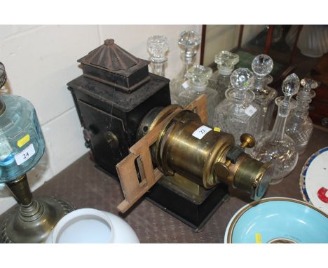 A "Verlux Church Army" Magic Lantern
