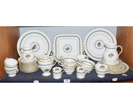 A Wedgwood Appledore tea and coffee service (one shelf)