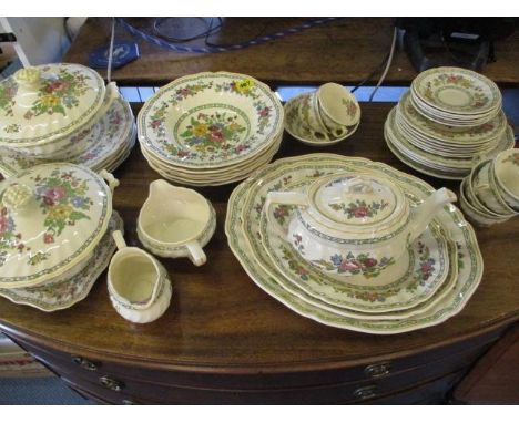 A Royal Doulton dinner and tea service stamped 'The Cavendish' 