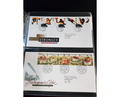 ALBUM OF FIRST DAY COVERS 