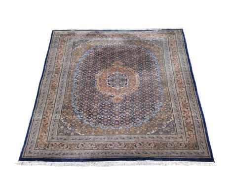 A Persian carpet, probably Bidjar, approximately 374 x 266cm