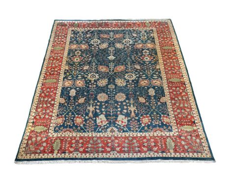 A woven carpet, in Ziegler Mahal style, approximately 545 x 360cm