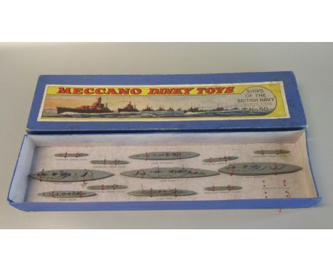 Meccano Dinky toys 'Ships of the British Navy' no. 50, in original box.(B.P. 21% + VAT) 