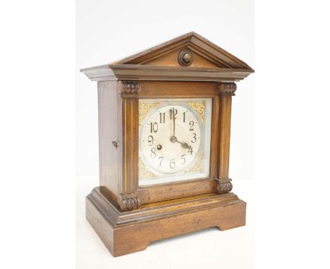 German striking victorian mantle clock Height 38 cm 