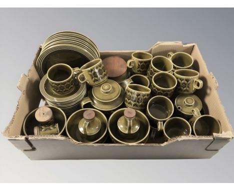 A large quantity of Hornsea Heirloom pottery table wares 