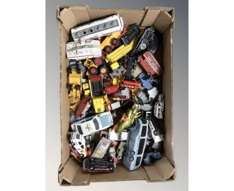 20th century play worn die cast cars including Dinky, Corgi etc (one box) 