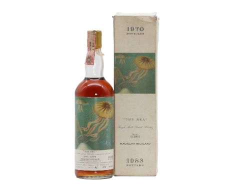 The Macallan - 18 years old - distilled 1970 The Sea, Single Malt Scotch Whisky matured in oak cask, Butt 11306, Macallan Hig