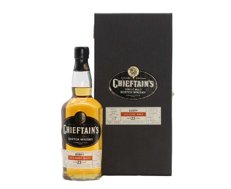 Chieftains - 23 years old - distilled 1979 Chieftain's, Single Malt Scotch Whisky, Distilled by Banff, Speyside Malt, Aged 23
