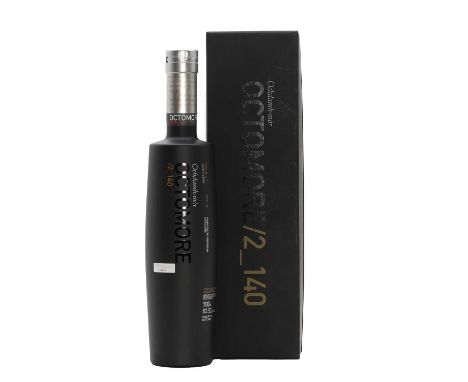 Octomore - 5 years old Octomore/2_140 Edition: 02.1, PPM: 140, Islay Single Malt Scotch Whisky, Distilled and matured at Brui