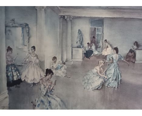 William Russell FlintLimited edition print 'Casual Assembly', signed in pencil.[74x88cm] 