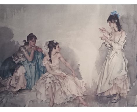 William Russell FlintLimited edition print 'The Pendant', signed in pencil.[83x88cm] 