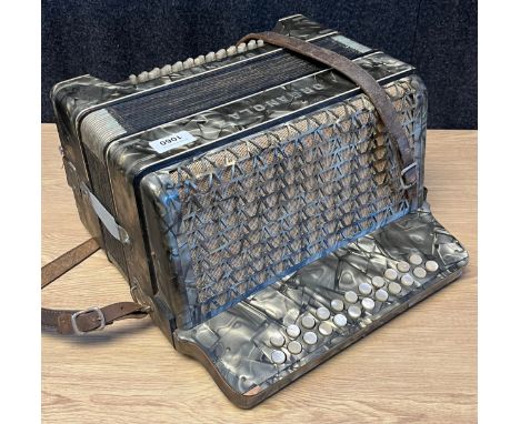 Organola De Luxe II Button Accordion. 