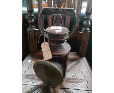 A British railway Scottish Region Railway lamp 