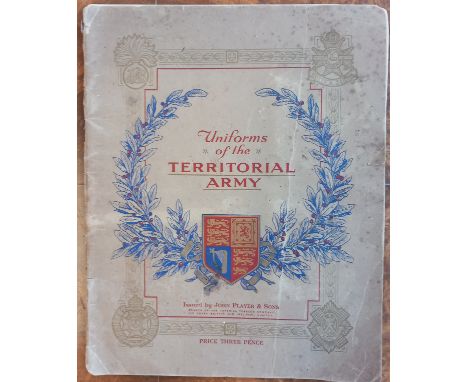 A Collection of Titles to include:Uniforms Of The Territorial Army Cigarette Cards [Complete], Issued By John Players & Sons.