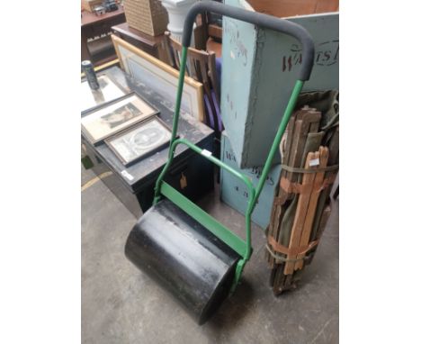 A modern garden roller 