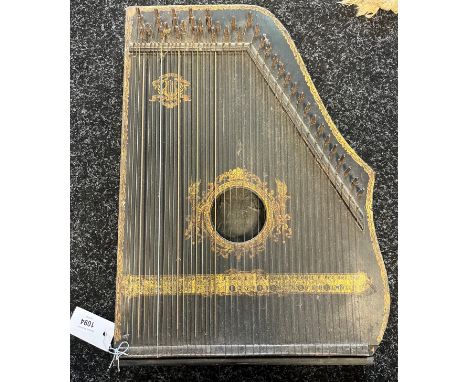 Antique Zither Guitar. [49x35cm] 