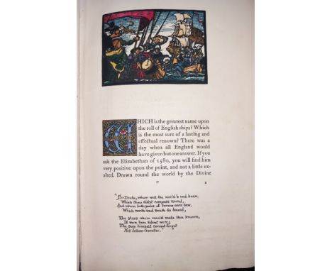 A odd curiosity, The Last Flight Of The Revenge, first edition, that tells two stories. One in print and another still to be 