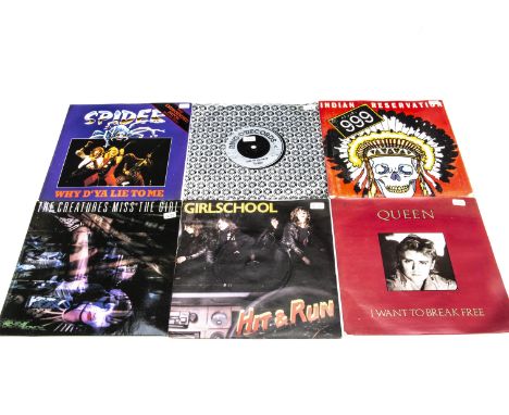 7" Singles, approximately three hundred 7" Singles of mainly seventies and eighties Pop and Rock with artists including Queen