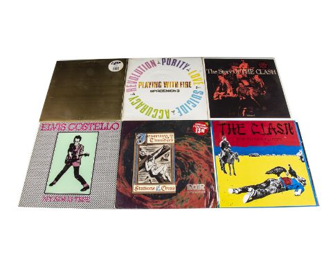 Punk / Indie LPs, approximately twenty-five LPs of mainly Punk, Indie, Goth and New Wave with artists including The Clash, Sp