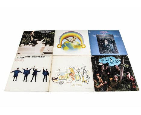 Sixties LPs, approximately forty albums of mainly Sixties artists including The Beatles, The Who, Grateful Dead, Clearlight, 