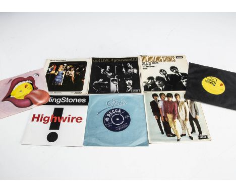 Rolling Stones EPs / 7" Singles, all three UK EPs comprising Five By Five (Unboxed logo), Got Live If You Want It (Unboxed) a