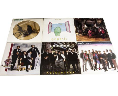LP Records, approximately one hundred and fifty albums of various genres with artists including Parliament, Genesis, Commodor