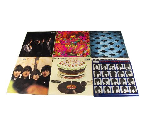 Sixties LPs, twelve original UK Release albums, mainly from Sixties artists comprising The Beatles (With The Beatles, A Hard 