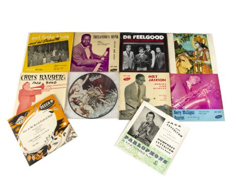 EPs / 7" Singles, approximately fifteen EPs (mainly Jazz) and thirty-five 7" Singles of various genres with artists including