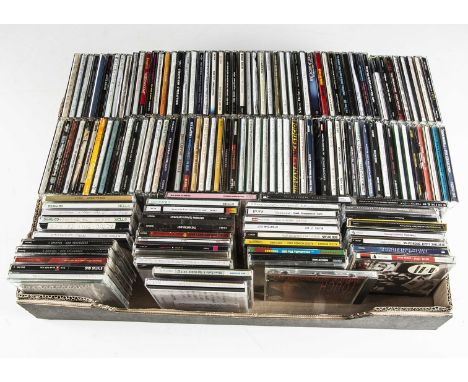 CD Albums, approximately one hundred and forty albums of various genres with artists including Alex Harvey, Eric Clapton, GBH