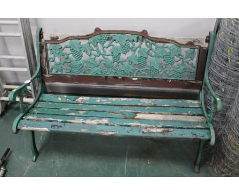 Vintage garden bench