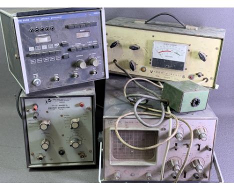 VINTAGE ELECTRICAL EQUIPMENT - Phillips oscilloscope model no. PM3110, Phillips PAL TV pattern generator, model no. PM5509, v