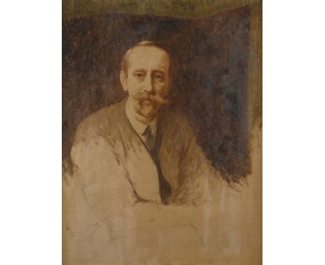 Thomas Frederick Mason Sheard (1866-1921) Self portrait Oil on canvas 91.8 x 71.2cm; 36 x 28in Provenance: Lord Margadale of 