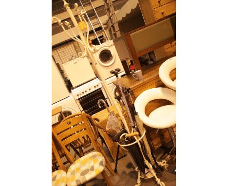 Cloak stand with umbrellas and walking sticks. Not available for in-house P&amp;P.