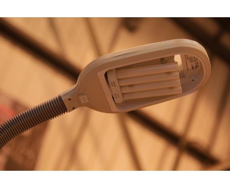 Adjustable reading lamp. Not available for in-house P&amp;P. 