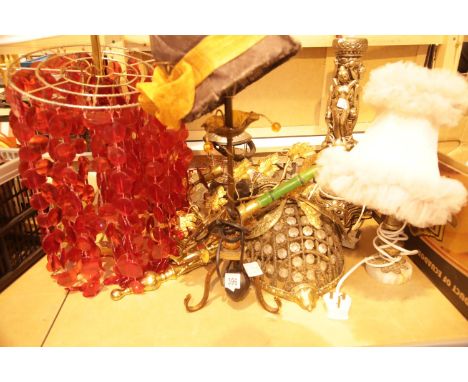 Collection of mixed lamps and lighting. Not available for in-house P&amp;P. 