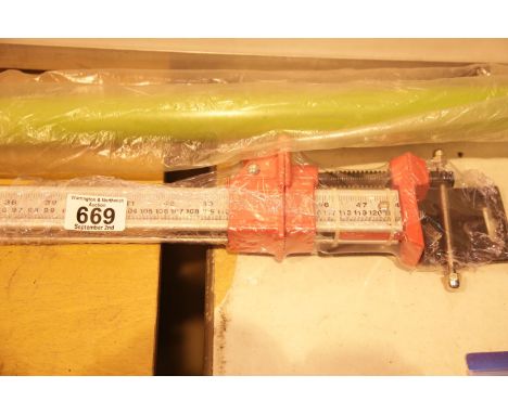 New 3' Sash Clamp. This lot is not available for in-house P&amp;P. 