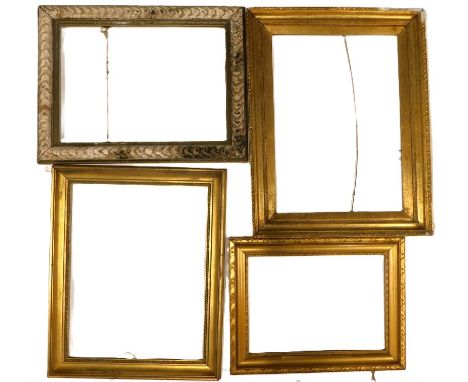 Picture frame, 61cm x 76cm, picture size, 44.5cm x 61cm, and three others (4).