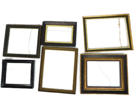 Picture frame, 39cm x 54cm, picture size, 25cm x 40cm, and five others (6).