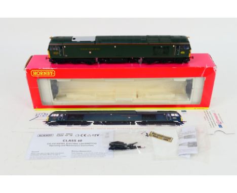 Hornby - A boxed Hornby SUPER DETAIL DCC READY 'Rail Express' Limited Edition OO gauge R2064 Class 60 diesel locomotive Op.No
