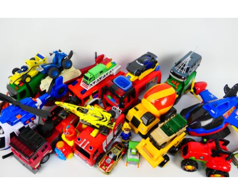 Tesco - Toys R Us - Siku - Argos. A selection of Thirty-three emergency council and farm vehicles in various scales and vario