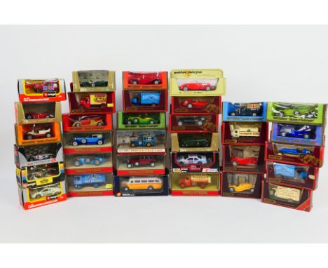 Matchbox Yesteryear - Brumm - Bburago - 33 x boxed models including Commer van in Helsinki Olympics livery, Bentley Speed Six