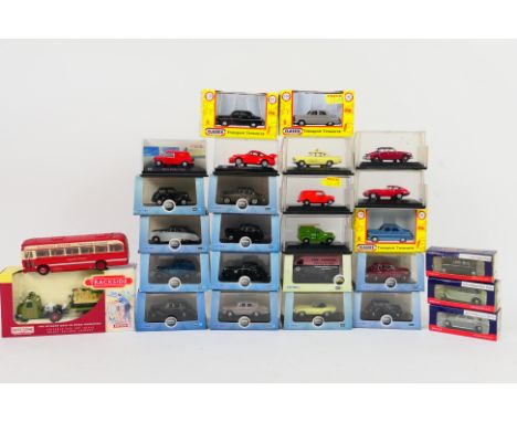 Oxford - Bachmann - Classix - Hongwell - 26 x boxed vehicles in 1:76 railway scale including Ford Zephyr # EM76810, Armstrong