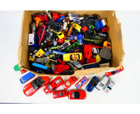Matchbox - Corgi - Bburago - NewRay - A collection of vehicles in various scales including Ford Sierra Cosworth, Volvo 245, J